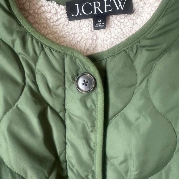 Jcrew Revsersible Puufer/Sherpa Jacket - Picture 5 of 5